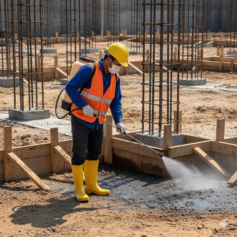 Pre-construction anti termite